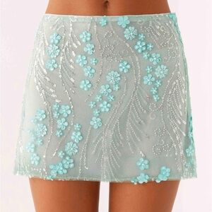 Peppermayo Kandi Mini Skirt - Mint
